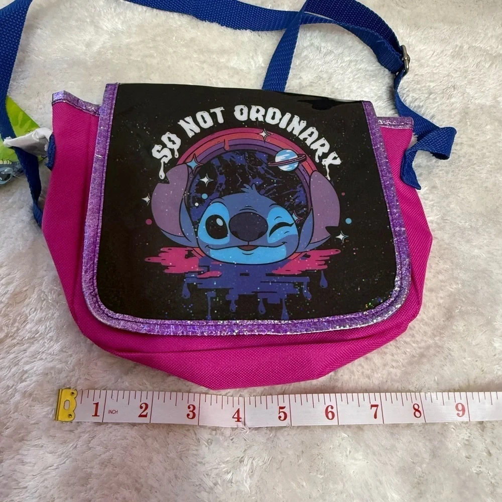 Disney Stitch Kids Bag - Black, Blue, Purple